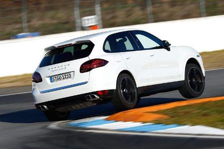 Porsche Cayenne Turbo S, Heckansicht