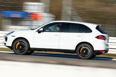 Porsche Cayenne Turbo S, Seitenansicht