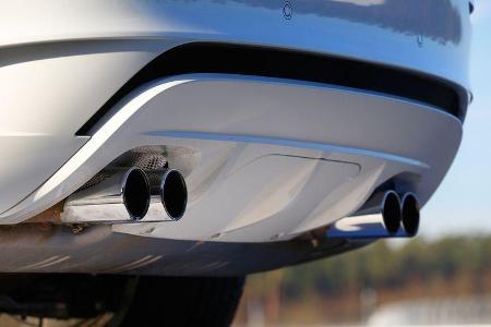 BMW X6 M, Auspuff Endrohr