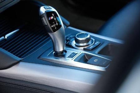 BMW X6 M, Mittelkonsole, Schalthebel