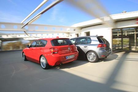 VW Golf 1.4 TSI Highline, BMW 118i Sport Line, Seite