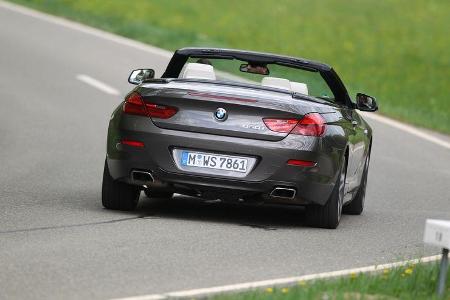 BMW 650i, Heck, Kurve