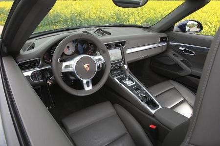 Porsche 911 Carrera S, Cockpit, Lenkrad