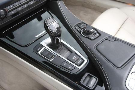 BMW 650i, Schalthebel, Schaltknauf
