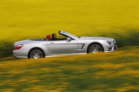 Mercedes SL 500, Seitenansicht