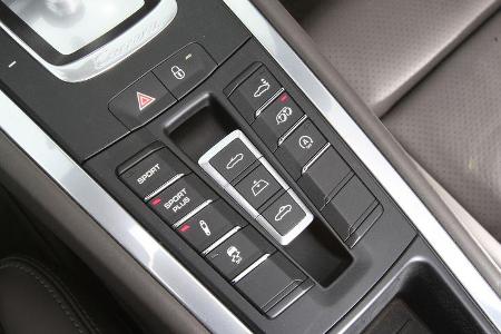 Porsche 911 Carrera S, Mittelkonsole, Bedienelemente