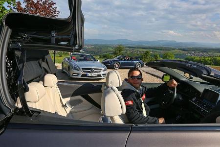 BMW 650i, Mercedes SL 500, Porsche 911 Carrera S