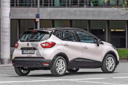 Renault Captur TCe 120, Heckansicht