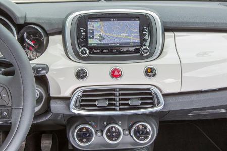 Fiat 500X 1.4 MultiAir, Bildschirm, Mittelkonsole