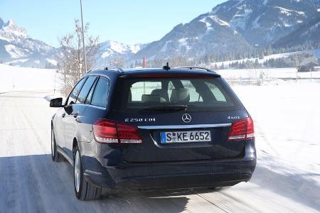 Mercedes E 250 CDI T 4matic, Heckansicht