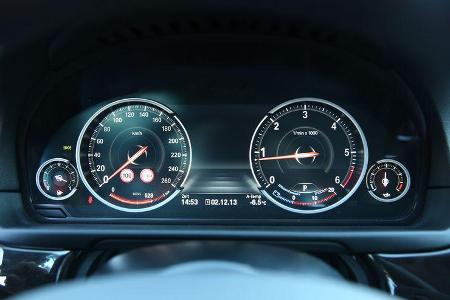BMW 525d Touring xDrive, Rundinstrumente
