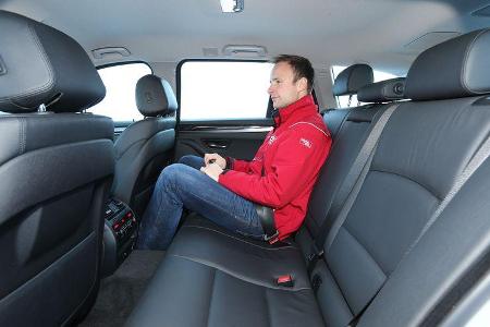 BMW 525d Touring xDrive, Fondsitz, Beinfreiheit