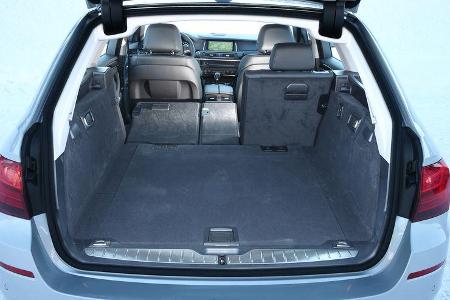 BMW 525d Touring xDrive, Kofferraum, Ladefläche
