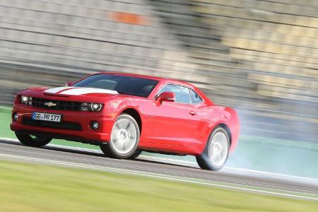 Chevrolet Camaro, Frontansicht, Driften