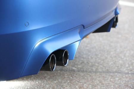 BMW M5 Competition, Auspuff, Endrohr