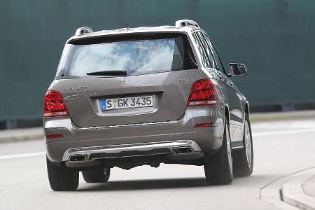 Mercedes GLK 200 CDI, Heckansicht