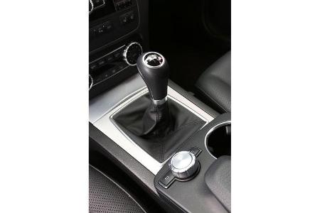 Mercedes GLK 200 CDI, Schalthebel, Schaltknauf