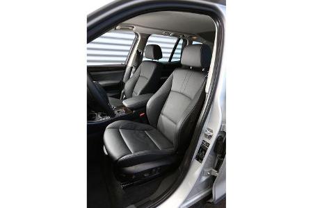 BMW X3 s-Drive 18d, Fahrersitz