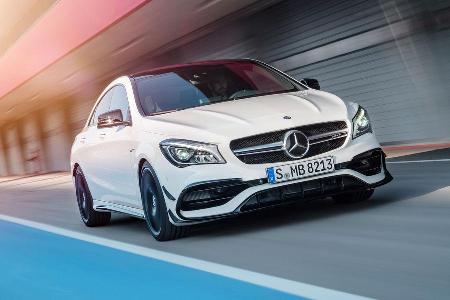 03/2016, Mercedes CLA 45 AMG Facelift Sperrfrist 16.03.2016