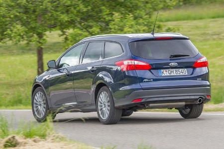Ford Focus 1.6 Eciboost Turnier, Heckansicht