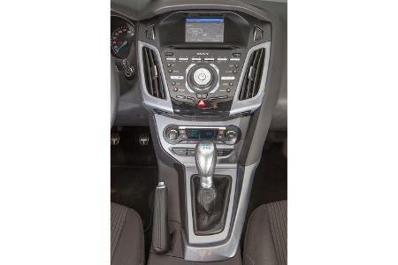 Ford Focus 1.6 Eciboost Turnier, Mittelkonsole