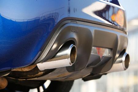 Toyota GT86, Auspuff, Endrohre