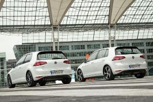 VW Golf GTD, VW Golf GTI, Heckansicht