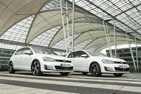 VW Golf GTD, VW Golf GTI, Frontansicht