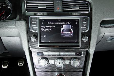 VW Golf GTI, Mittelkonsole