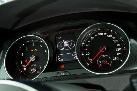 VW Golf GTI, Rundinstrumente