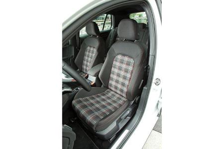 VW Golf GTI, Fahrersitz