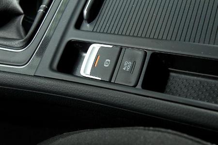 VW Golf GTD, Feststellbremse