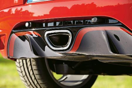 Renault Mgane R.S., Auspuff, Endrohr