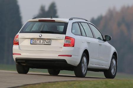 Skoda Octavia Combi 1.4 TSI, Heckansicht