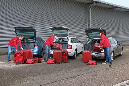 Seat León ST 1.4 TSI, Skoda Octavia Combi 1.4 TSI, VW Golf Variant 1.4 TSI, Heckklappe