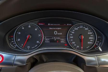 Audi A6 3.0 TFSI, Rundinstrumente