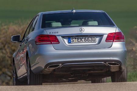Mercedes E 400, Heckansicht