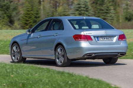 Mercedes E 400, Heckansicht