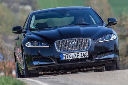 Jaguar XF 3.0 V6, Frontansicht