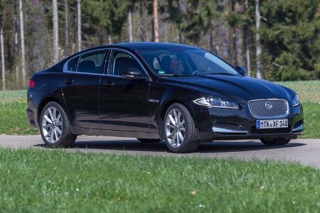 Jaguar XF 3.0 V6, Frontansicht
