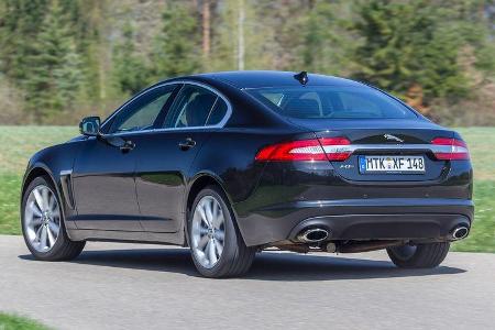 Jaguar XF 3.0 V6, Heckansicht