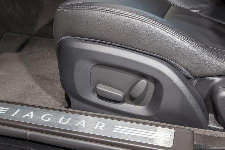 Jaguar XF 3.0 V6, Sitzverstellung