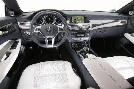 Mercedes CLS 63 AMG Shooting Brake, Cockpit, Lenkrad