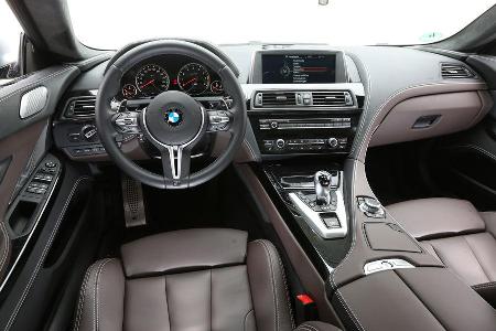 BMW M6 Gran Coup, Cockpit, Lenkrad