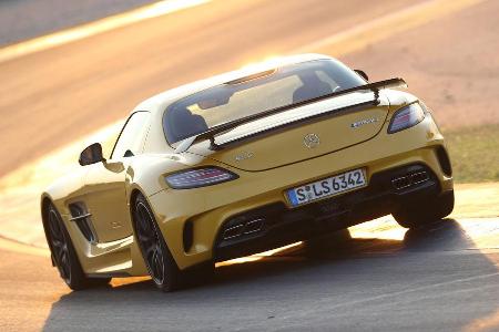 Mercedes SLS AMG Black Series, Heckansicht
