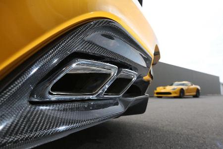 Mercedes SLS AMG Black Series, Auspuff, Endrohr