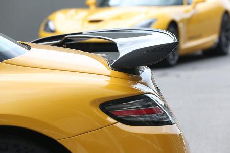 Mercedes SLS AMG Black Series, SRT Viper, Heckspoiler