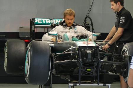 Nico Rosberg - Mercedes - Formel 1 - GP Bahrain - 31. Mrz 2016