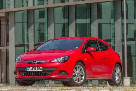 Opel Astra GTC 1.4 Turbo, Frontansicht