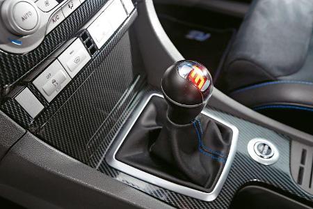 Wolf-Ford Focus RS, Schalthebel